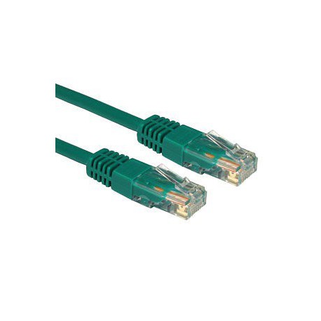 Priključni kabel za mrežo Cat5e UTP 1.5m zelen