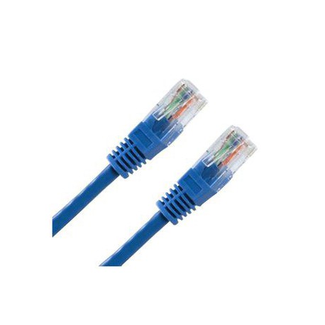 Priključni kabel za mrežo Cat5e UTP 3m moder