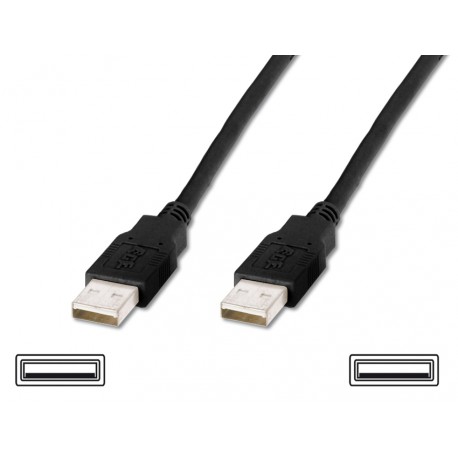 Kabel USB 2.0 A-A 1m