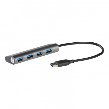 USB HUB 4X USB 3.0 i-tec U3HUB448 z napajalnikom
