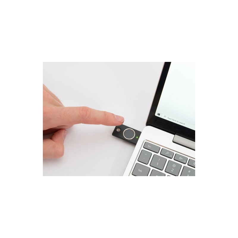 Varnostni ključ Yubico YubiKey Bio, FIDO Edition, USB-A