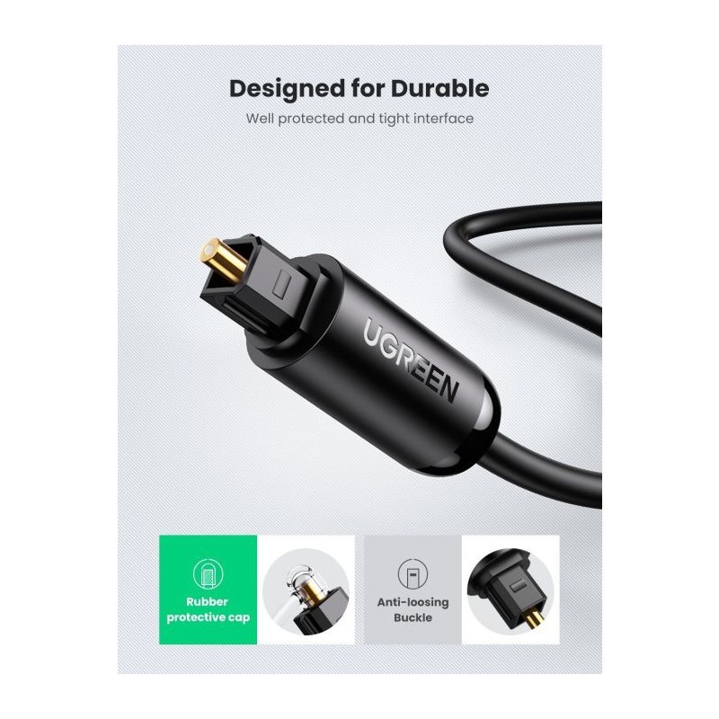 Ugreen Toslink optični kabel 2 m, 70892