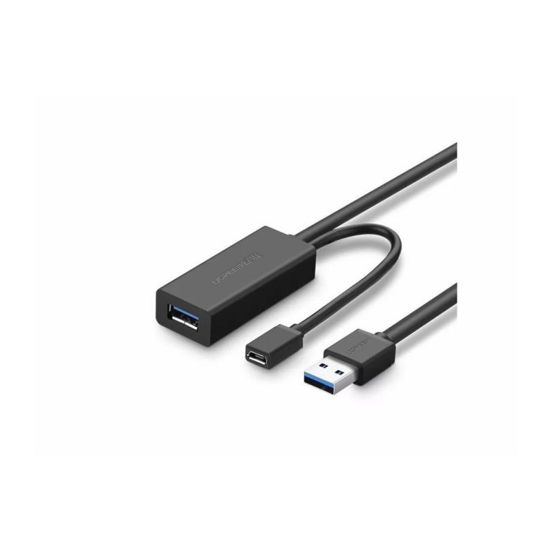 Ugreen USB podaljšek z možnostjo napajanja, 5M, 20826