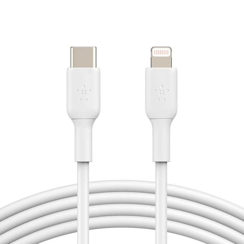 Kabel Belkin BOOST, USB-C na Lightning, 1m, bel