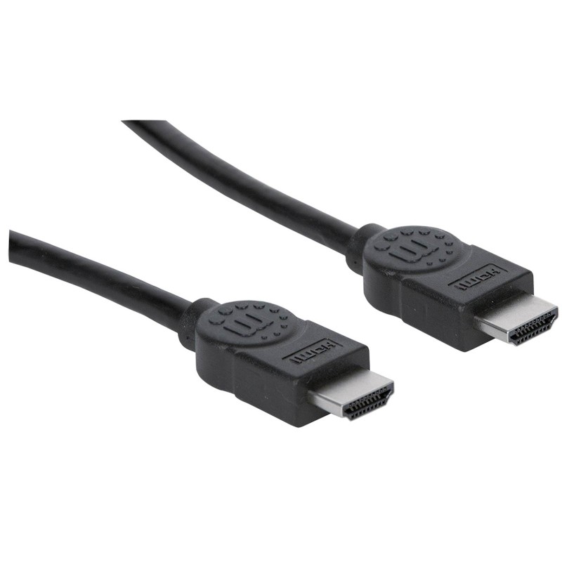 Kabel HDMI kabel z Ethernetom 3 m črn MANHATTAN