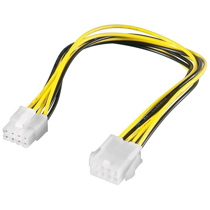 Adapter podaljšek GOOBAY 8-pin EPS M na 8-pin Ž 28cm
