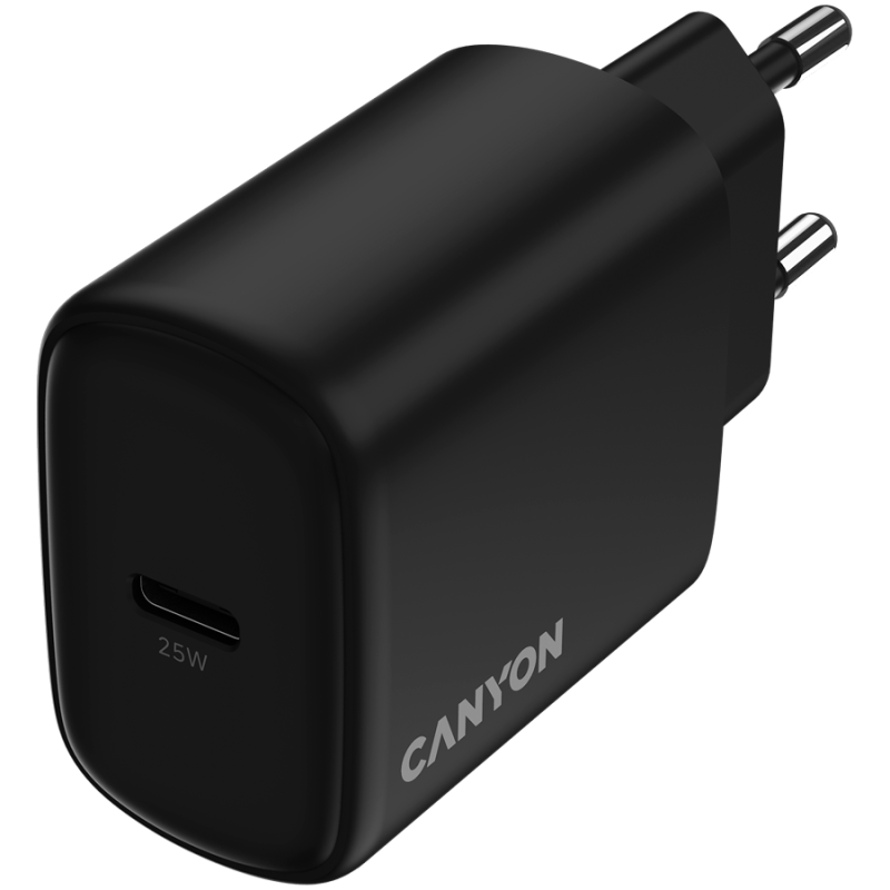Polnilec CANYON OnCharge 250, 25W, črn