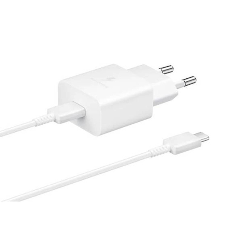Polnilec Samsung USB-C, 15W, bel