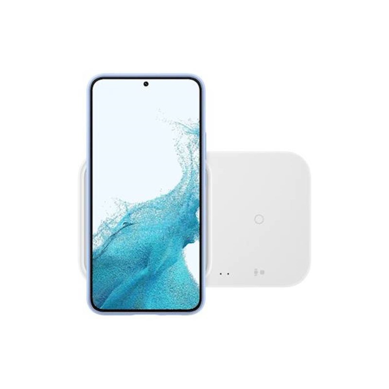 Polnilna postaja Samsung Duo 15W, brezžična, siva