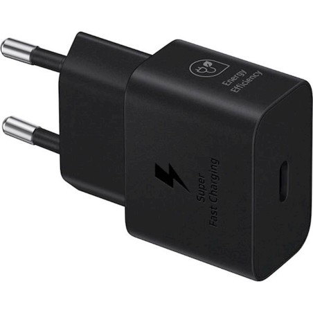Polnilec Samsung Type-C, 25W, črn