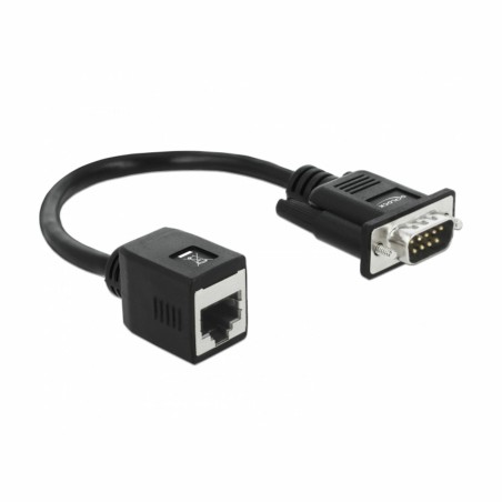 Adapter Delock DB09-RJ45, 20cm
