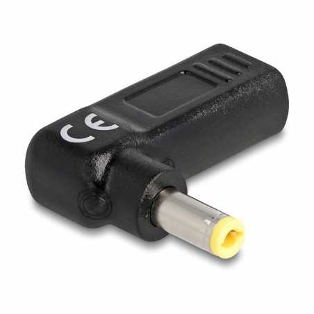 Adapter za prenosnik Delock USB-C, 60W, 5,5 x 2,5mm, kotni