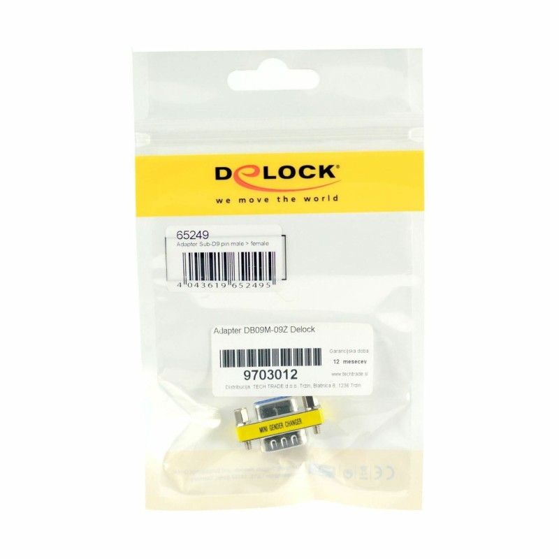 Adapter DB09M-09Ž Delock