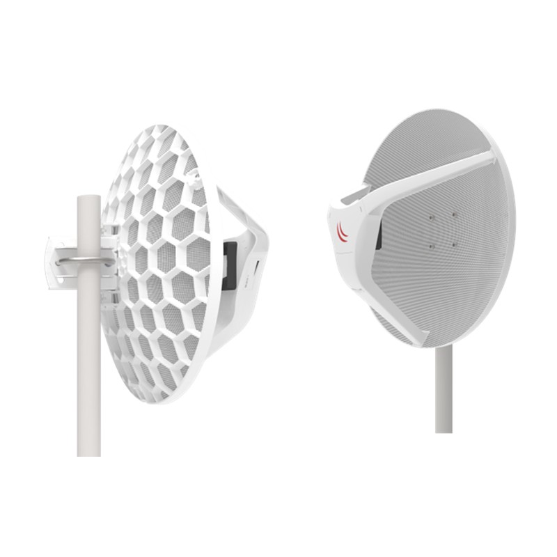 Brezžična Dostopna Točka (bridge) Zunanj Wireless Wire Dish LHG Mikrotik KIT