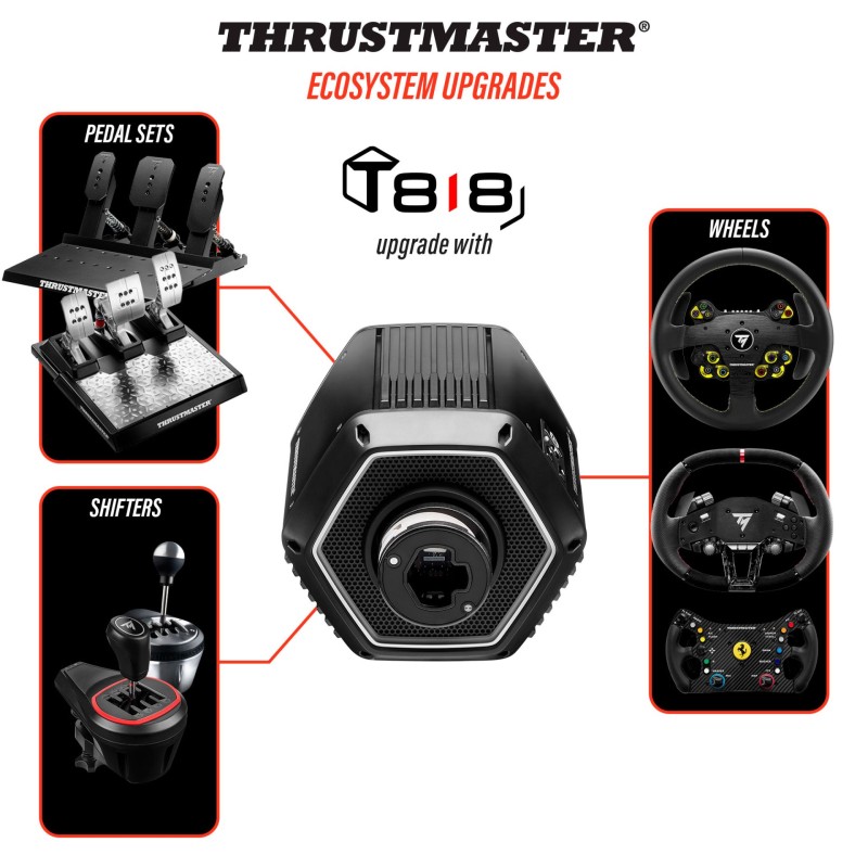 Volan ThrustMaster T818, črn