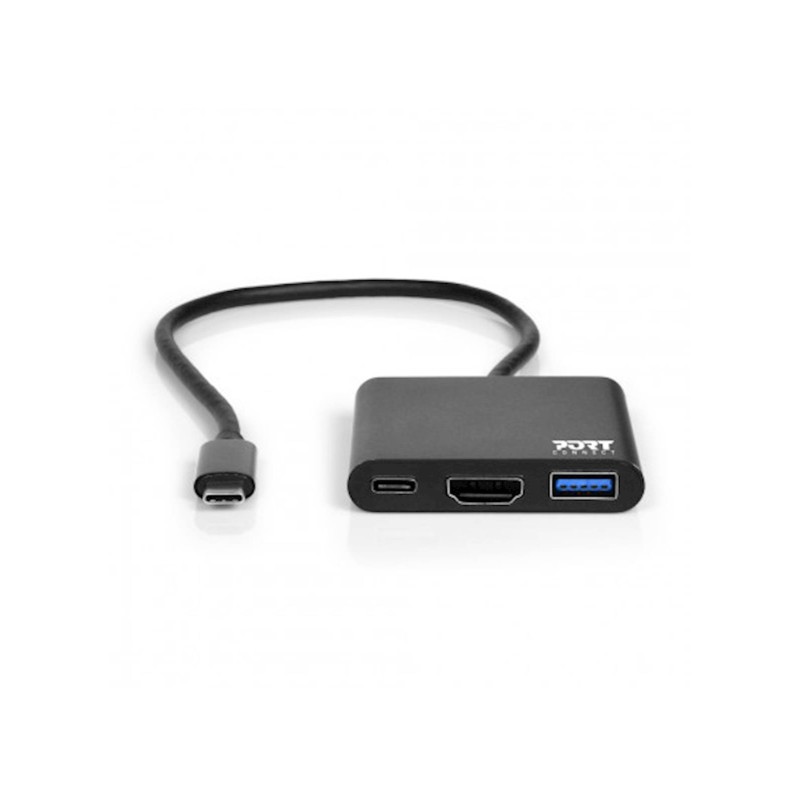 Priklopna postaja PORT mini USB-A,USB-C, HDMI