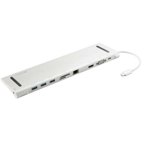 Priklopna postaja Sandberg USB-C 10v1, 136-31