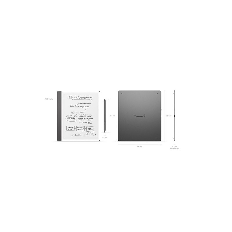 E-bralnik Amazon Kindle Scribe 2024, 16GB, WiFi, Premium Pen, siv