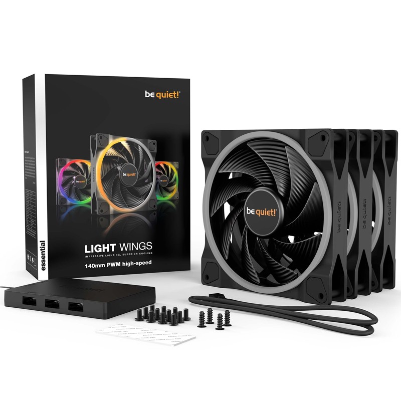 Ventilator BE QUIET! LIGHT WINGS (BL079) 140 mm ARGB