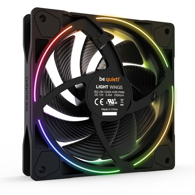 Ventilator BE QUIET! LIGHT WINGS (BL073) 120mm ARGB