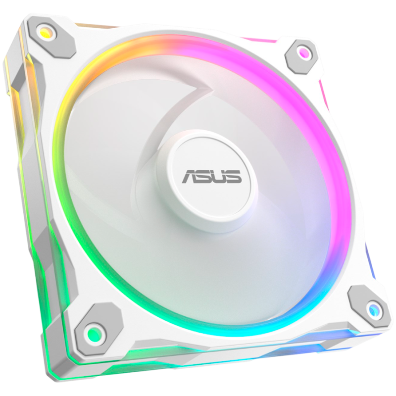 Ventilator za ohišje ASUS Prime MR120 ARGB Reverse, 3x 120mm PWM, bel
