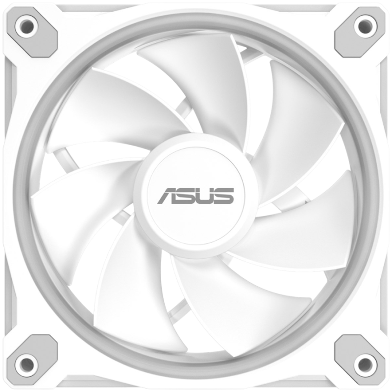 Ventilator za ohišje ASUS Prime MR120 ARGB Reverse, 3x 120mm PWM, bel