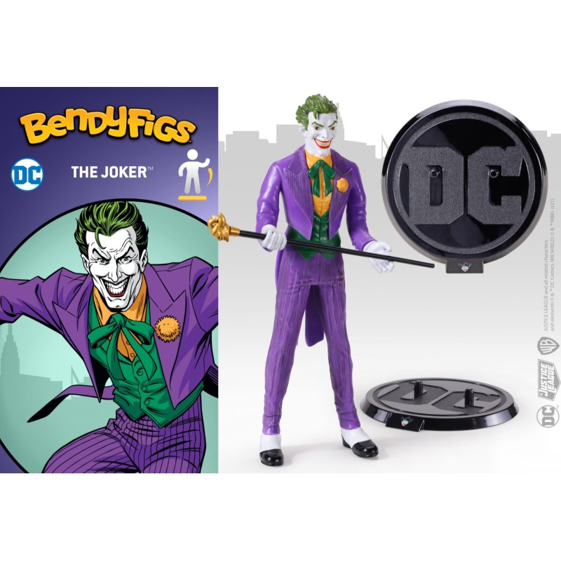 Figura NOBLE COLLECTION - DC - BENDYFIGS - JOKER (COMICS)