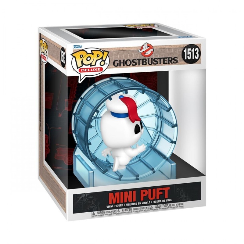 Figura FUNKO POP DELUXE Ghostbusters mini puft on hamster wheel