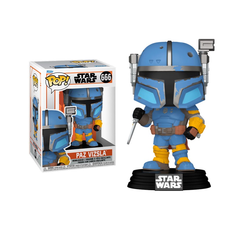 Figura FUNKO POP STAR WARS: THE MANDALORIAN - PAZ VIZSLA