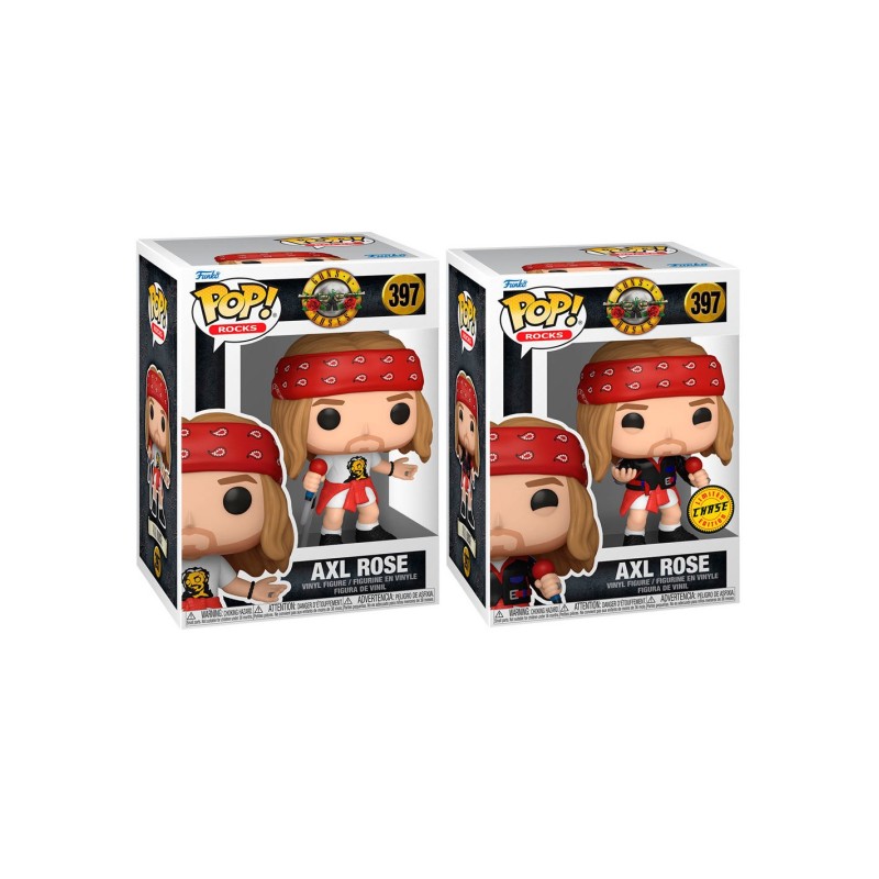 Figura FUNKO POP ROCKS: GUNS N ROSES - AXL ROSE (1992) W/ CHASE