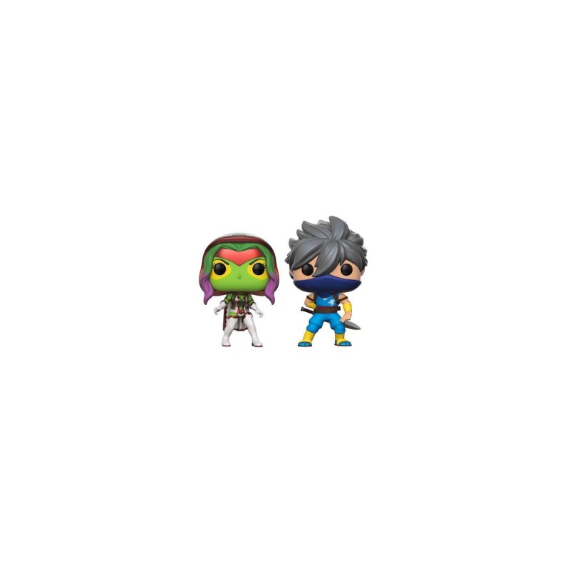 Figura POP! Figura 2-PACK: CAPCOM VS. MARVEL: GAMORA VS STRIDER (PLAYER 2)