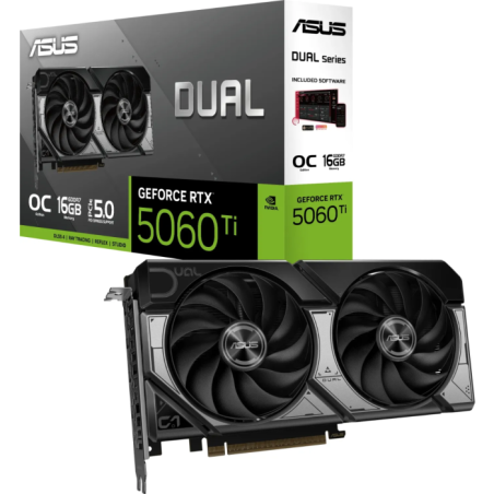 Grafična kartica ASUS Dual GeForce RTX 5060 Ti OC 16GB GDDR7