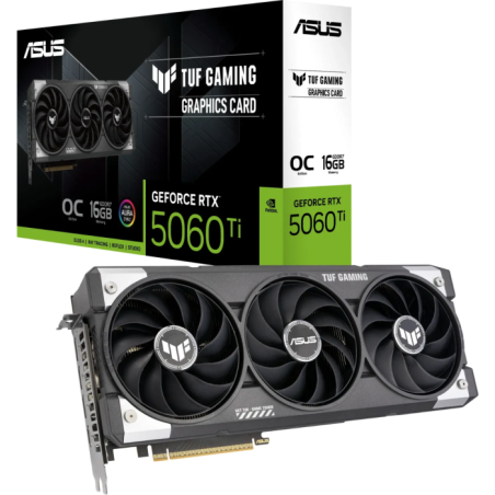Grafična kartica ASUS TUF GeForce RTX 5060 Ti OC 16GB GDDR7