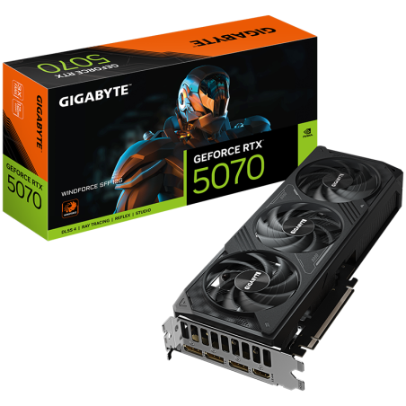 Grafična kartica GIGABYTE GeForce RTX 5070 WINDFORCE SFF 12GB GDDR7