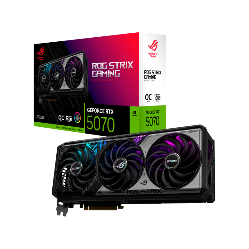 Grafična kartica ASUS ROG Strix GeForce RTX 5070 OC Edition 12GB GDDR7