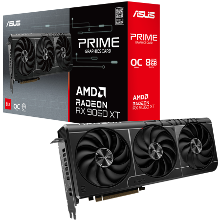 Grafična kartica ASUS Prime Radeon RX 9060 XT OC Edition 8GB GDDR6