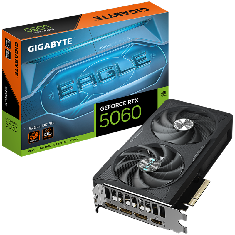 Grafična kartica GIGABYTE GeForce RTX 5060 EAGLE OC 8GB