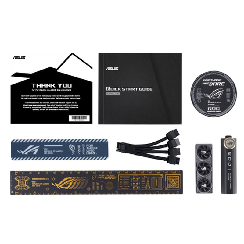 Grafična kartica ASUS ROG Astral LC Gaming GeForce RTX 5090, 32GB, vodno hlajena