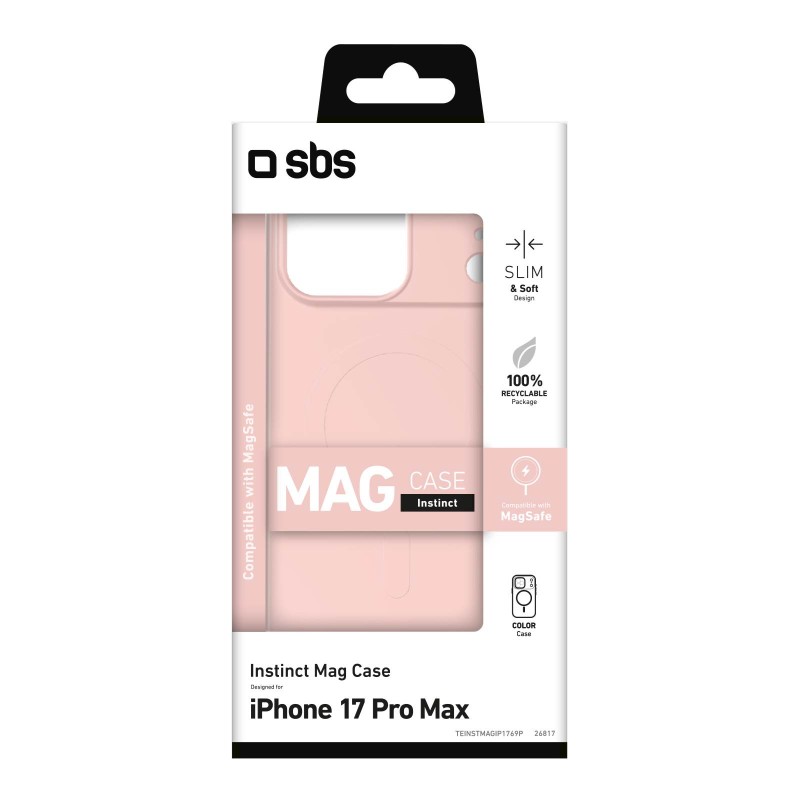 OVITEK INSTINCT MAG IPHONE 17 PRO MAX ROZA