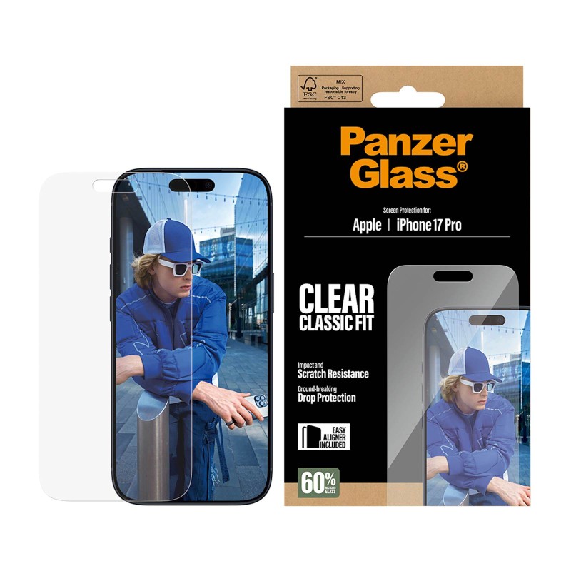 Zaščitno steklo Panzerglass Iphone 17 Pro Classic Fit