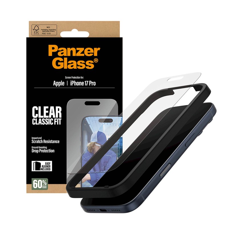Zaščitno steklo Panzerglass Iphone 17 Pro Classic Fit