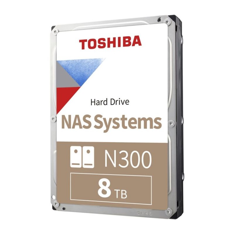Trdi disk 8TB 3.5 SATA 6Gb/s TOSHIBA N300 NAS CMR