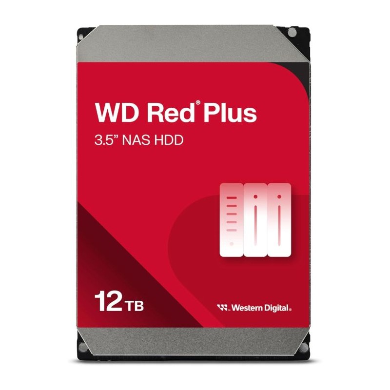 Trdi disk 12TB 3.5 SATA3 WD Red Plus WD120EFGX