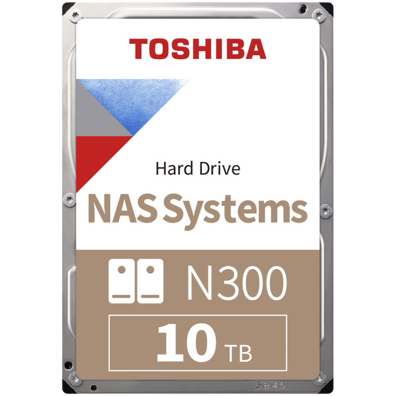 Trdi disk 10TB SATA3 3,5 Toshiba N300 NAS CMR