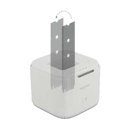 Čitalec in presnemovalec diskov Delock, USB-C 3.2 za M.2 NVMe SSD