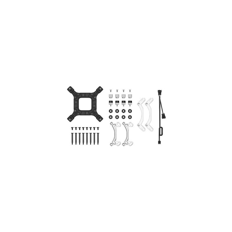 Vodno hlajenje AIO DeepCool LE500 Marrs, 240mm, LED, črn