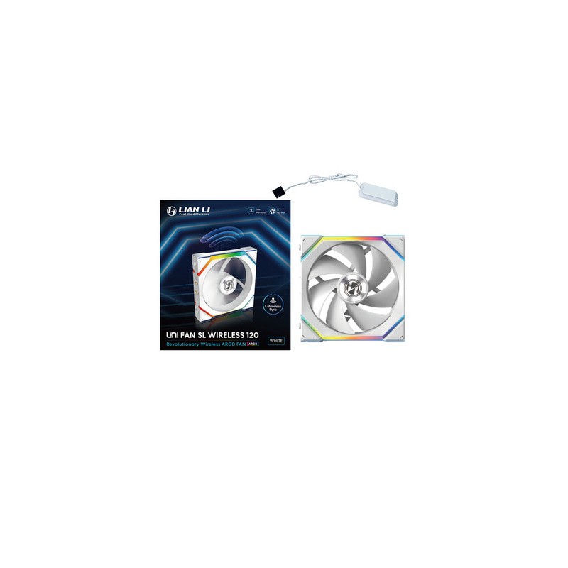 Ventilator Lian Li UNI FAN SL Wireless 120 ARGB PWM, bel