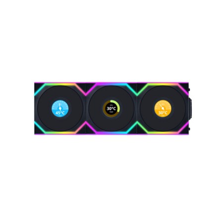 Ventilator Lian Li UNI FAN SL Wireless 120mm, 3 Pack + kontroler, črn