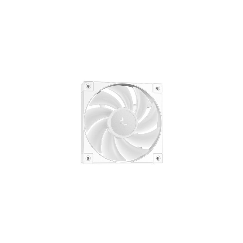 Vodno hlajenje DeepCool MYSTIQUE 240, ARGB, 240mm, LCD, bel