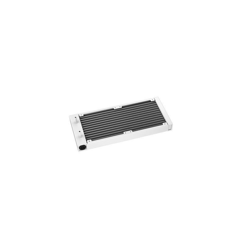 Vodno hlajenje DeepCool MYSTIQUE 240, ARGB, 240mm, LCD, bel